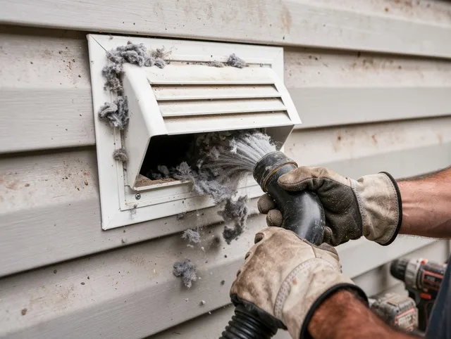 Professional dryer vent cleaning by Palm Bay Dryer Vent Cleaning in Palm Bay