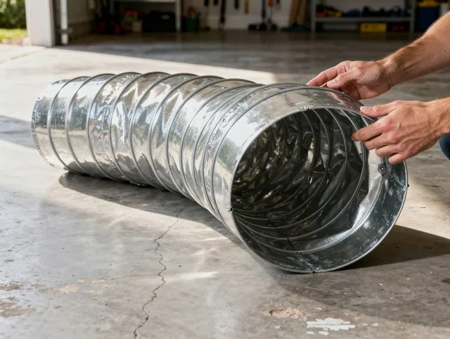 Palm Bay Dryer Vent Cleaning specialist using advanced equipment for thorough duct cleaning in Palm Bay