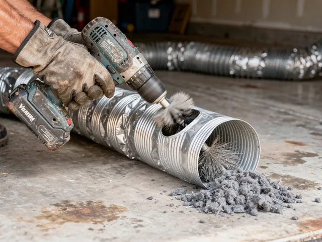Professional duct cleaning by Palm Bay Dryer Vent Cleaning in Palm Bay