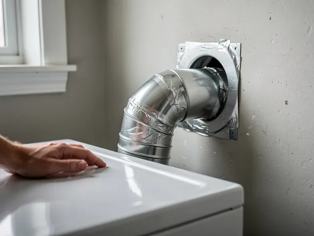 Palm Bay Dryer Vent Cleaning expert performing professional dryer vent repair and installation in Palm Bay
