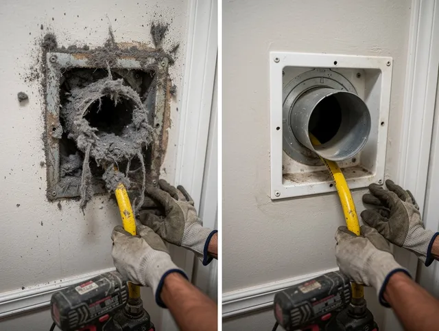 Expert gas dryer vent cleaning by Palm Bay Dryer Vent Cleaning in Palm Bay