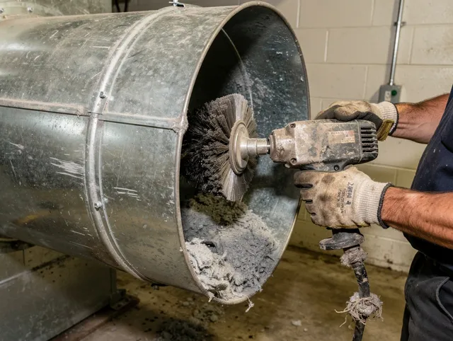 Industrial-grade dryer vent cleaning by Palm Bay Dryer Vent Cleaning in Palm Bay