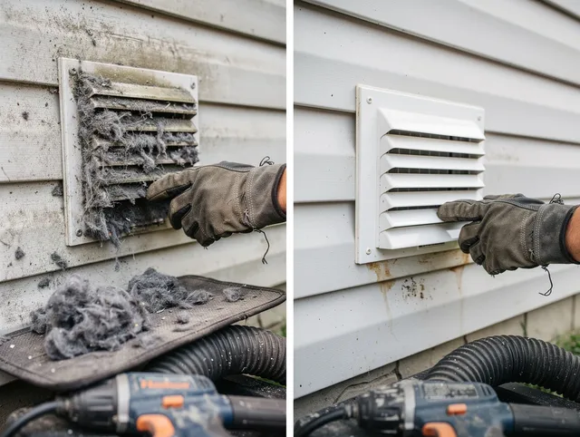 Residential dryer vent cleaning by Palm Bay Dryer Vent Cleaning in Palm Bay